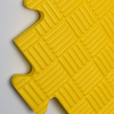 Коврик-пазл желтый 50х50 Украина (детский мягкий пол из ЭВА)