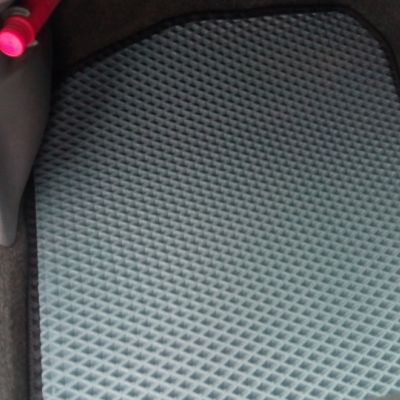 Лист EVA для автоковриков РОМБ (темно-серый) 150 х 100 см