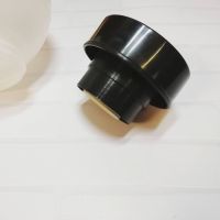 Плафон 15 см на черном основании (на коротком основании)