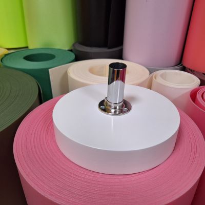 Подставка круг 20 см Белая - с флянцем 25