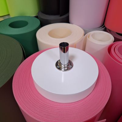 Подставка круг 20 см Белая - с флянцем 25