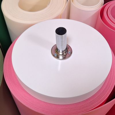 Подставка круг 25 см Белая - с флянцем