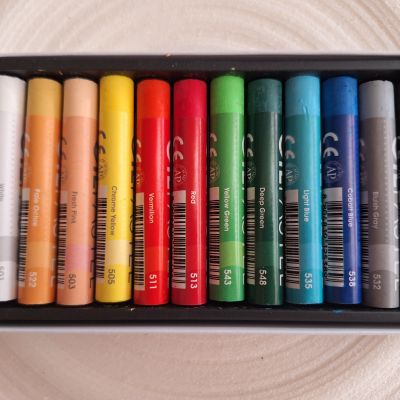 Пастель масляная MUNGYO 24 цветов, профессиональная