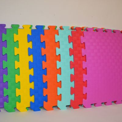 Коврик-пазл 50х50 комплект 16 шт Украина (детский мягкий пол из ЭВА)