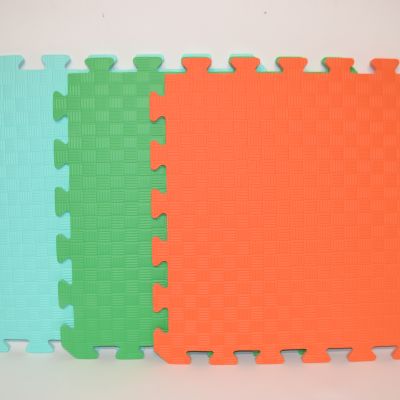 Коврик-пазл  50х50 комплект 12 шт Украина (детский мягкий пол из ЭВА)