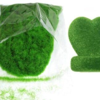 Зеленая флок-пудра