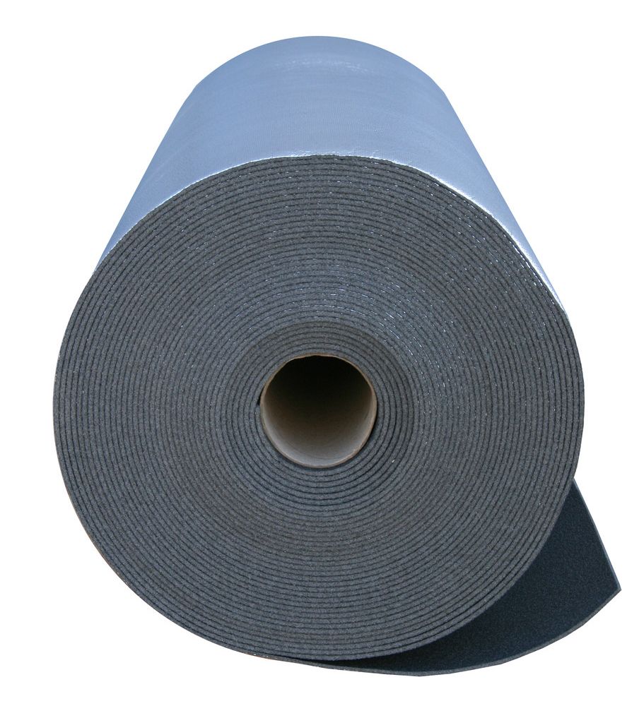 Пенополиэтилен Polifoam 5мм  ламинированный металлизированной пленкой ВОРР (3005/ВОРР 1,1х25м)