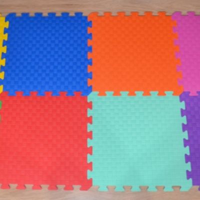 Коврик-пазл 50х50 комплект 16 шт Украина (детский мягкий пол из ЭВА)