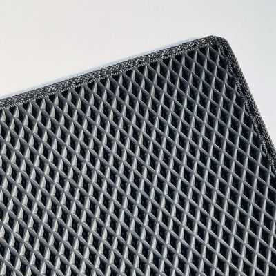 Лист EVA для автоковриков (черный) РОМБ 220 х 120 см