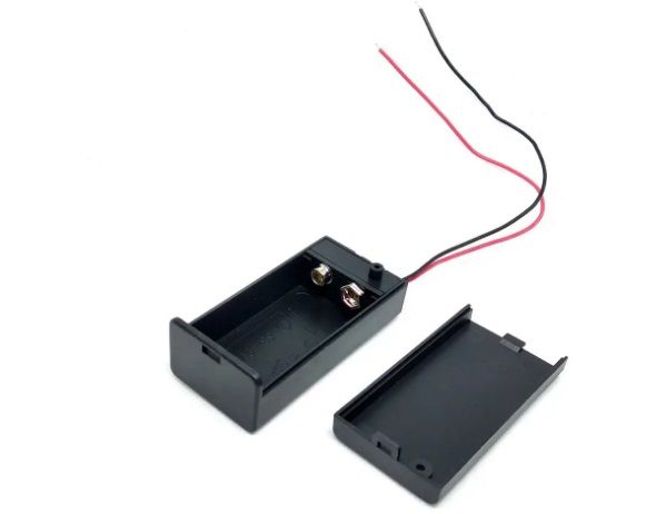 Бокс/відсік батарейний для крони 9V