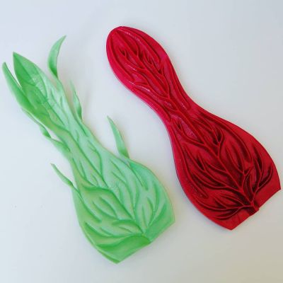 Молд чашелистик розы маленький