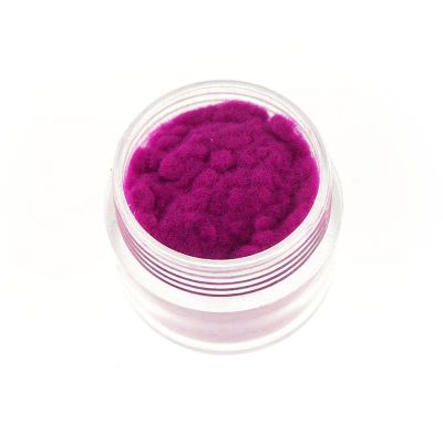 Фиолетовая флок-пудра