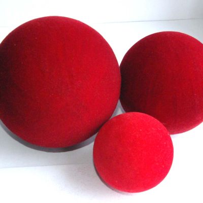 Красная флок-пудра 20 мл