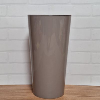 Горшочек Лилия - серый 27х14 см