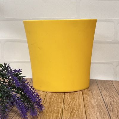 Горшок Фиалка - желтый