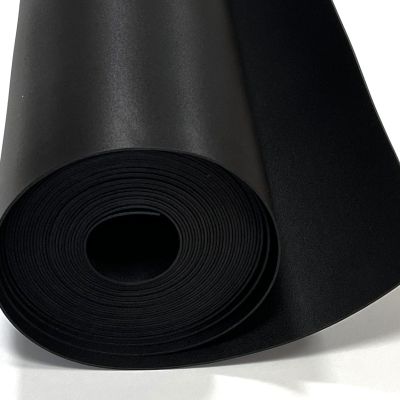 Черный изолон 2 мм  (ширина рулона 1 м)