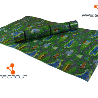 Детский коврик Дороги 2000х1100х8 мм