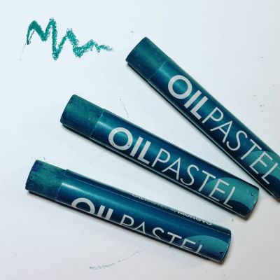 Пастель масляная MUNGYO  - кобальт зеленый 542