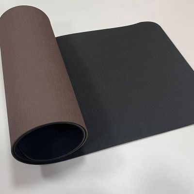 Коврик ЕВА-спорт 185х55х0,5 мм (коричнево-черный)