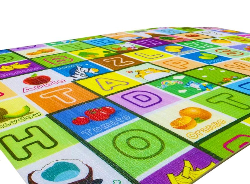 Коврик-пазл "Замок-алфавит"