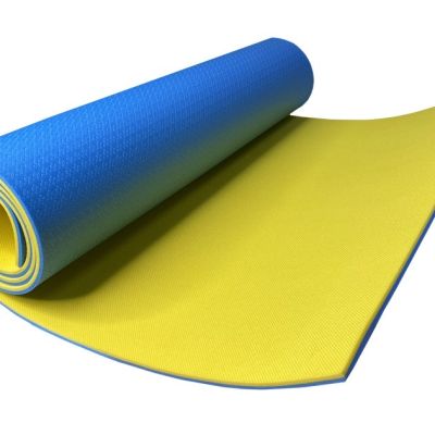 Туристический коврик Турист 12 (желто-синий)