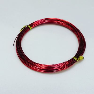 Проволока красная 1,0 мм (5 метров)