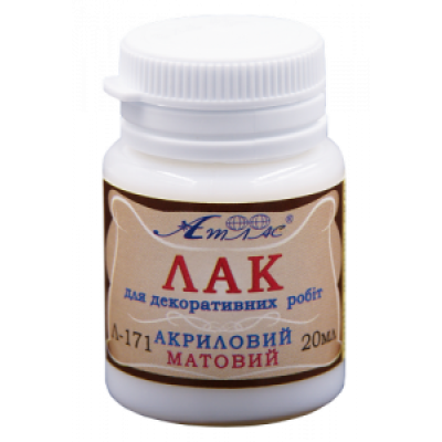 Лак акриловый Матовый 20 мл