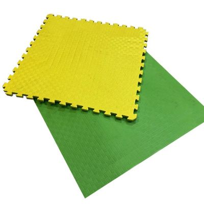 Мат Татамі ластівчин хвіст EVA 26 мм Жовто-Зелений