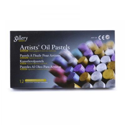 Пастель масляная MUNGYO, Металлик 12 цветов