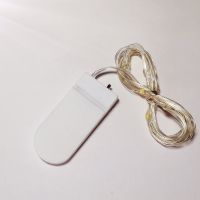Міні-гірлянда 2 м жовте світло (плоска коробочка)