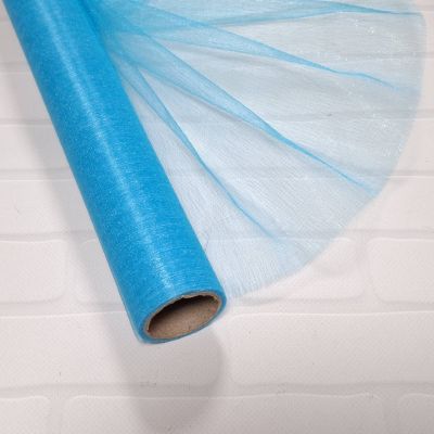 ОрганзаГолубая 50 см (4,6 м)