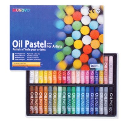Пастель масляная MUNGYO 36 цветов, профессиональная