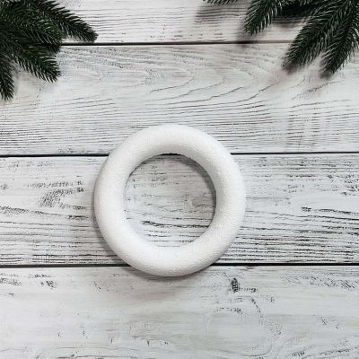 Пенопластовое кольцо (венок) 16 см