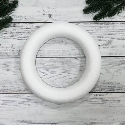 Пенопластовое кольцо (венок) 27 см