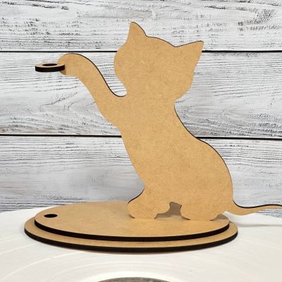 Подставка Котик для светильника