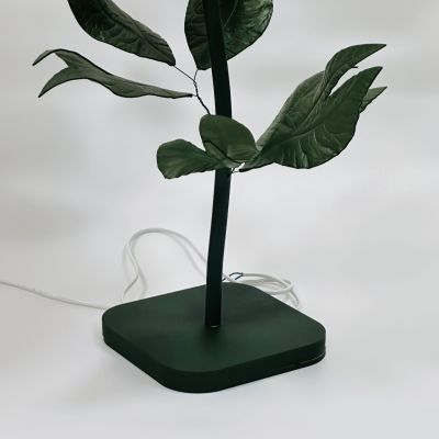 Подставка Квадрат 25 см (под трубу 16 мм) - зеленая