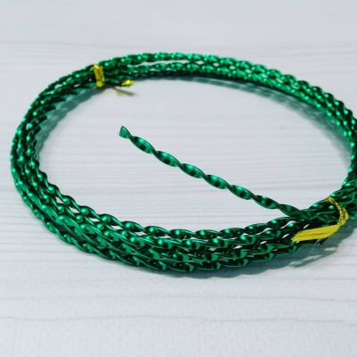 Проволока декоративная Зеленая 2 мм