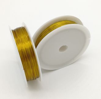 Проволока 0,3 мм ,золото (10 метров)