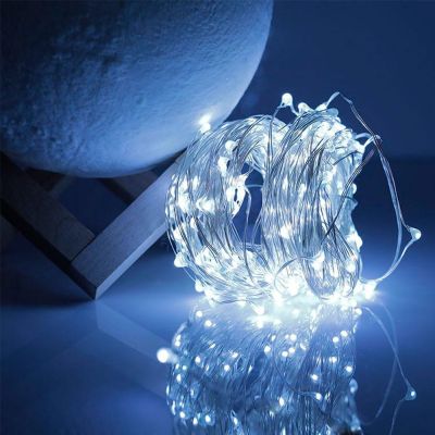 Мини-гирлянда 2 м, белый свет