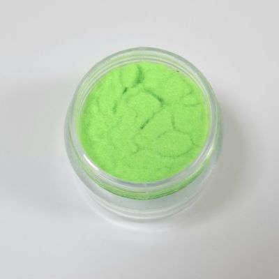 Салатовая флок-пудра 20 мл