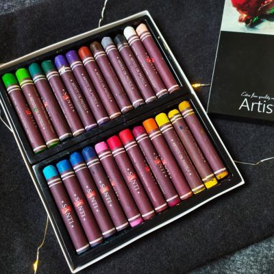 Масляная пастель SANTI 24 цв.