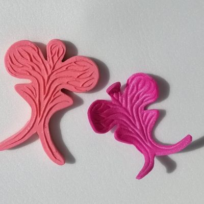 Молд серединка орхидея № 1 (маленькая)