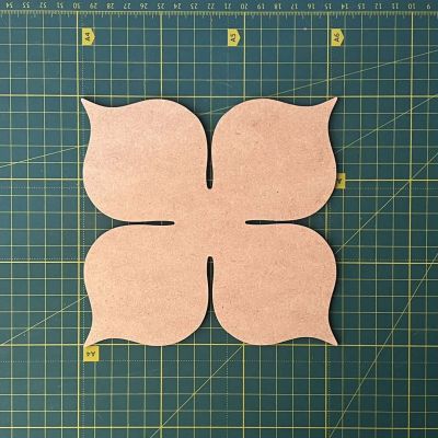 Цветочный шаблон 12