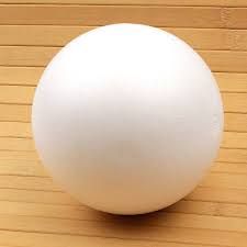 Шар пенопластовый, диаметр 3 см