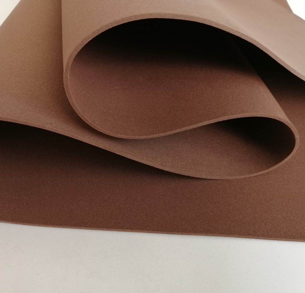 Фоаміран шоколад 2мм (1.5 м2)