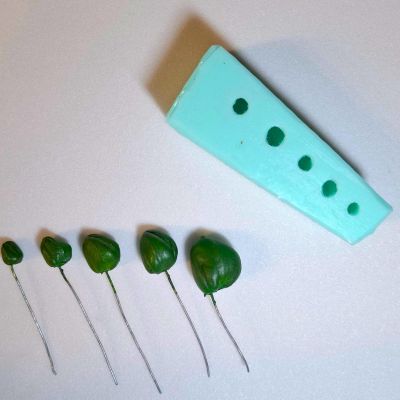 Силиконовый молд для бутонов орхидеи