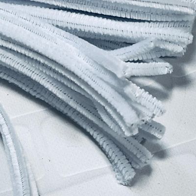 Синельная проволока - Белый