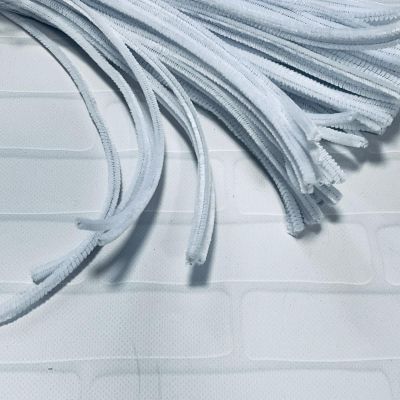 Синельная проволока - Белый