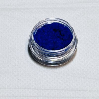 Синяя флок-пудра