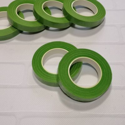 Тейп лента светло-зеленая 13 мм